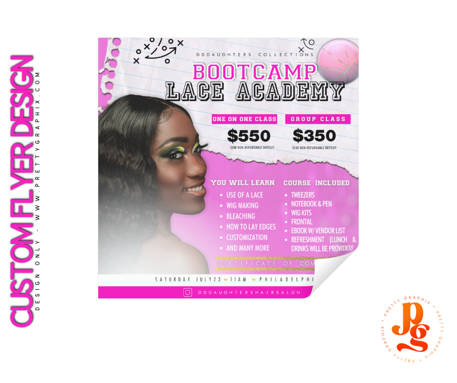 Custom Flyer Design (Design Only)