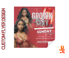 Custom Flyer Design (Design Only)