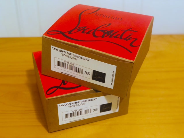 Custom Shoe Box