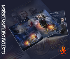 Custom Obituary Design Service (Design Only)