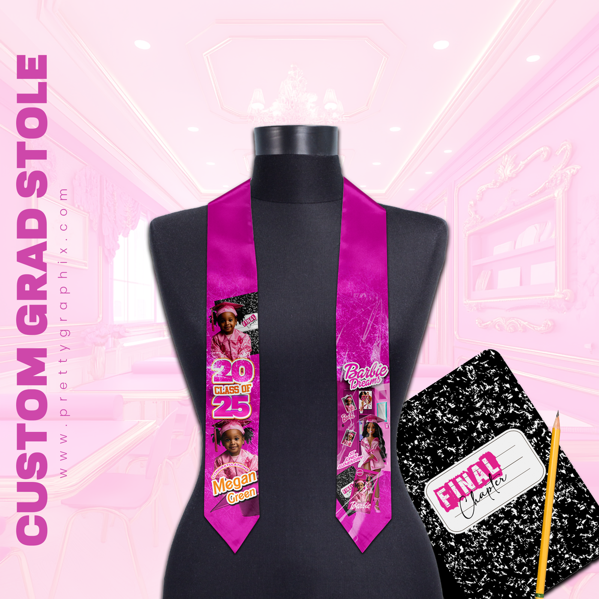 Custom Grad Stoles