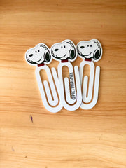 3D Snoopy Jumbo Paperclip