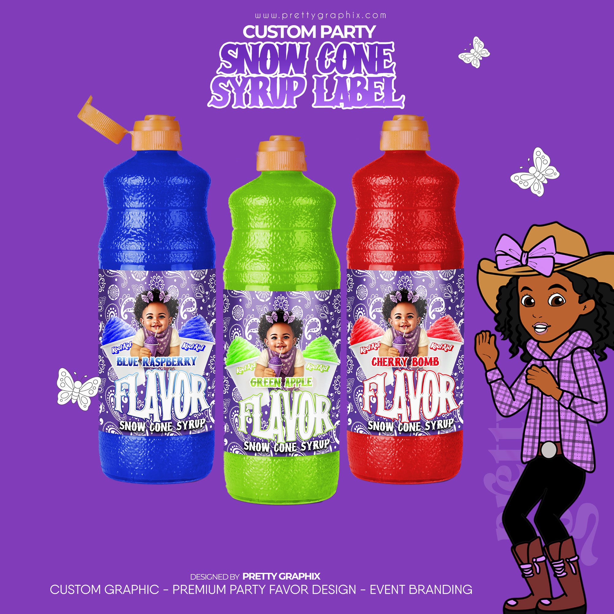 Custom Label Design – Pretty Graphix
