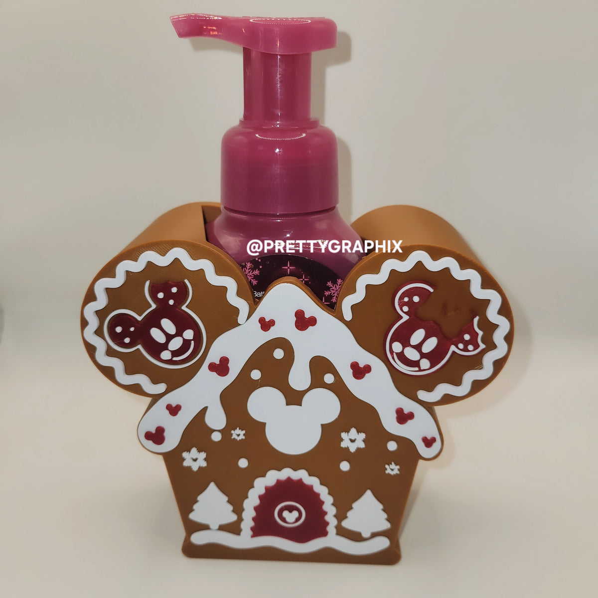 Gingerbread Mickey House Soap Holder