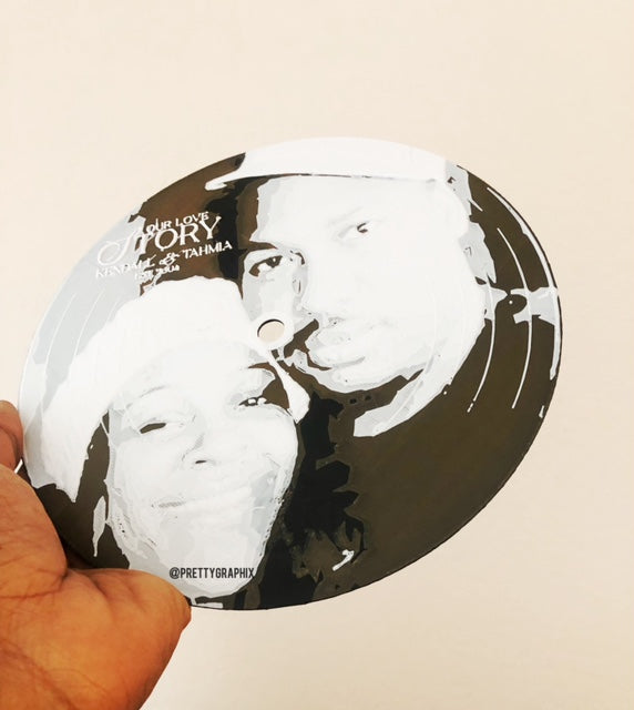 Custom 3D Record Vinyl